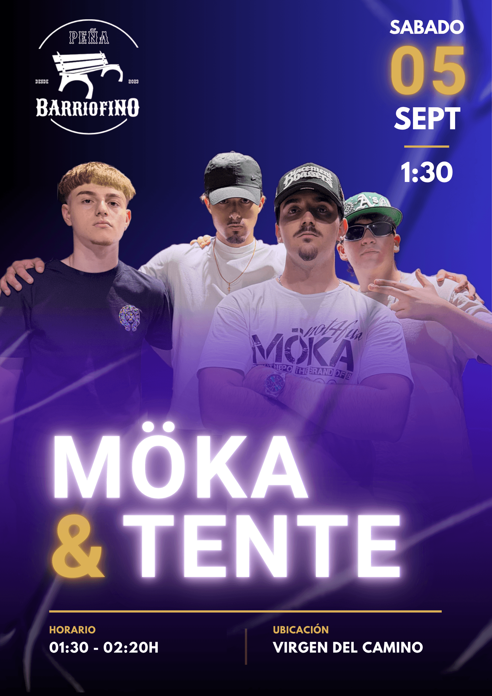 Flyer de Peña Barriofino